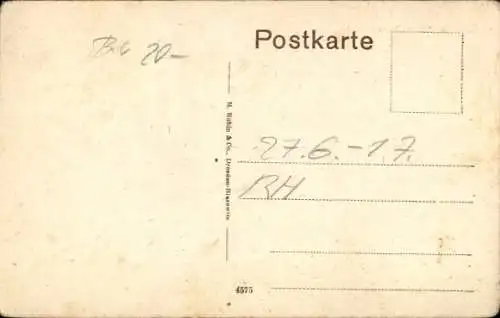 Ak Eberswalde, Brunnenstraße, Wohnhäuser