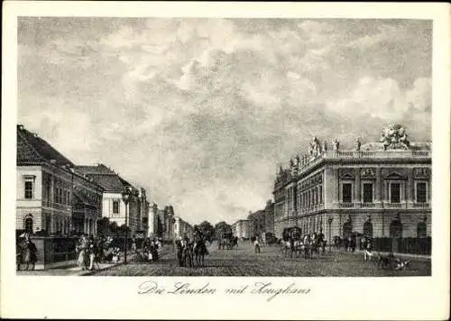 Set von 10 AK NACH STICHEN UND LITHOGRAPHIEN UM 1840 im Umschlag" ALT-BERLIN", BECKE & SOHN