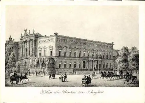 Set von 10 AK NACH STICHEN UND LITHOGRAPHIEN UM 1840 im Umschlag" ALT-BERLIN", BECKE & SOHN