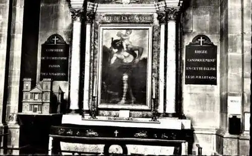 Set von 11 Ak Kathedrale St. Christopherus de Belfort