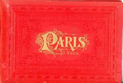 Album "Paris" mit 30 zusammenhängende AK 