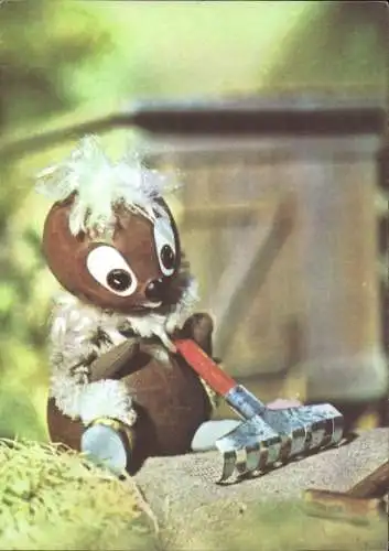 Ak Pittiplatsch, Unser Sandmännchen, DDR Kinderfernsehen, 6918