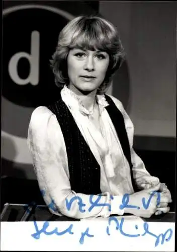 Ak Schauspielerin Helge Philipp, Portrait, Autogramm