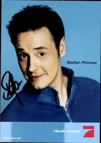 Ak Schauspieler Stefan Pinnow, Portrait, Autogramm