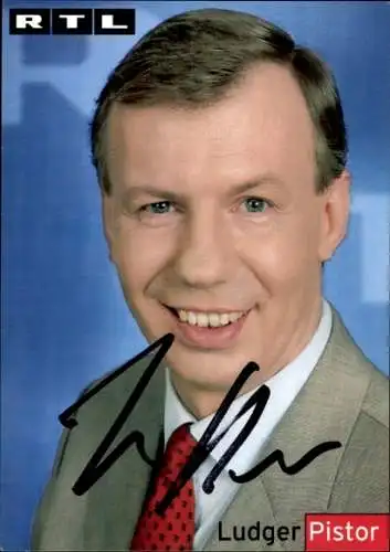 Ak Schauspieler Ludger Pistor, Portrait, Autogramm