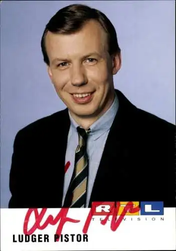 Ak Schauspieler Ludger Pistor, Portrait, Autogramm
