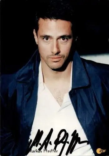 Ak Schauspieler Markus Pfeiffer, Portrait, Autogramm