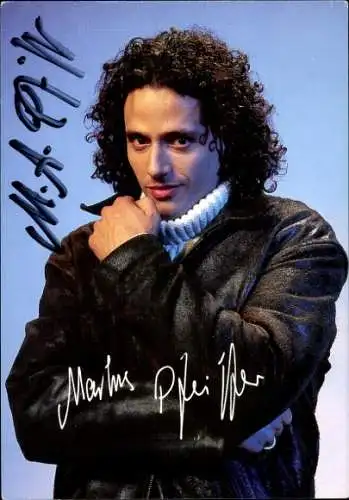 Ak Schauspieler Markus Pfeiffer, Portrait, Autogramm