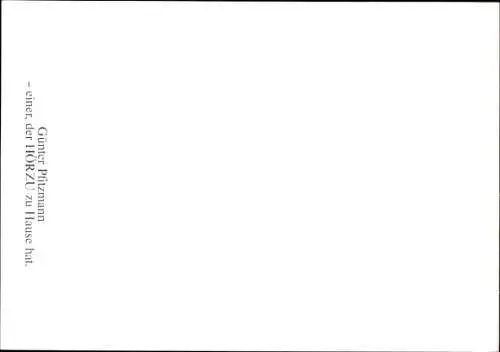 Ak Schauspieler Günter Pfitzmann, Autogramm, Portrait