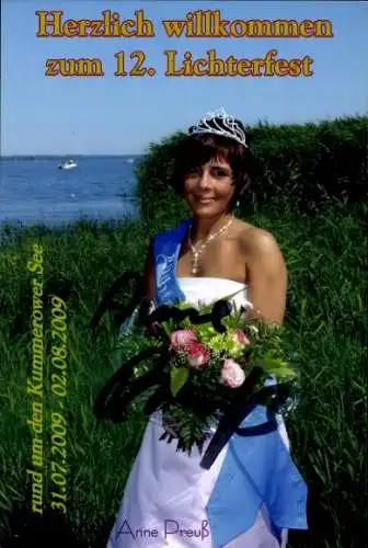 Ak Schauspielerin Anne Preuß, Portrait, Autogramm