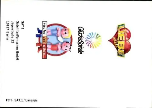 Ak Fernsehmoderator Kai Pflaume, Portrait, Autogramm, SAT 1