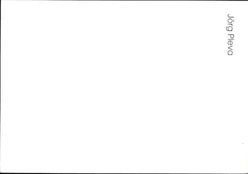 Ak Schauspieler Jörg Pleva, Portrait, Autogramm