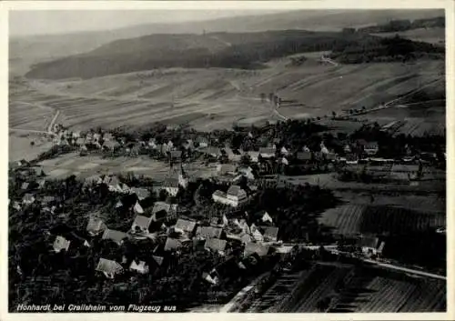 Ak Honhardt Frankenhardt in Württemberg, Fliegeraufnahme