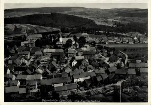 Ak Baumholder im Westrich, Fliegeraufnahme