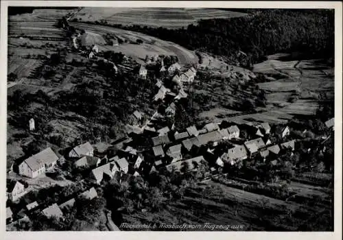 Ak Muckental Elztal im Odenwald, Fliegeraufnahme