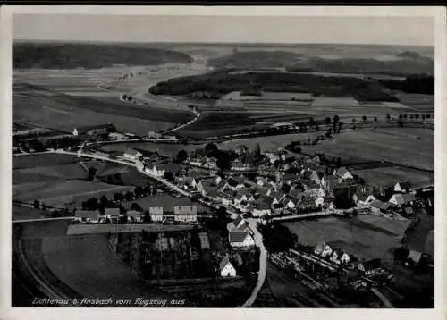 Ak Lichtenau in Mittelfranken, Fliegeraufnahme