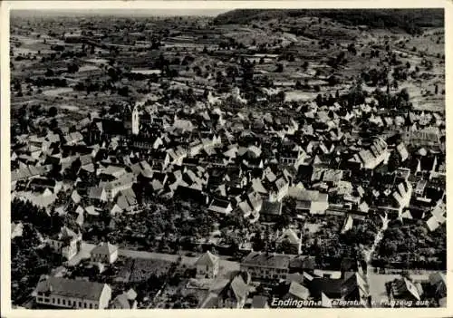 Ak Endingen am Kaiserstuhl, Fliegeraufnahme