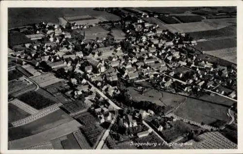 Ak Siegenburg in Niederbayern, Fliegeraufnahme