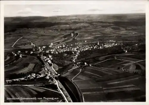 Ak Dornstetten im Schwarzwald Württemberg, Fliegeraufnahme