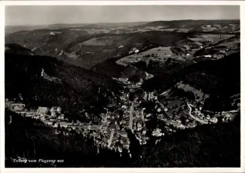 Ak Triberg im Schwarzwald, Fliegeraufnahme