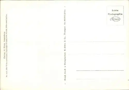 Ak Langenburg in Württemberg, Fliegeraufnahme