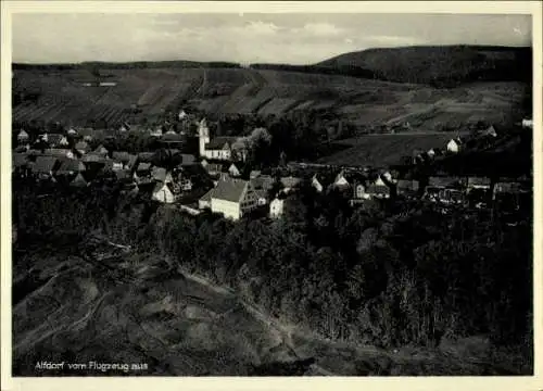 Ak Alfdorf in Württemberg, Fliegeraufnahme