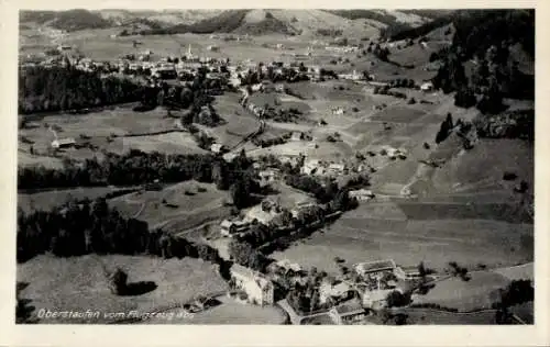 Ak Oberstaufen im Allgäu, Fliegeraufnahme