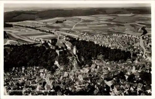 Ak Heidenheim an der Brenz Württemberg, Fliegeraufnahme