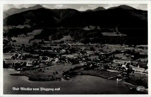 Ak Bad Wiessee in Oberbayern, Fliegeraufnahme