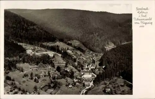 Ak Nordrach im Schwarzwald Baden, Fliegeraufnahme