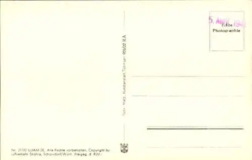 Ak Kulmbach in Oberfranken, Fliegeraufnahme