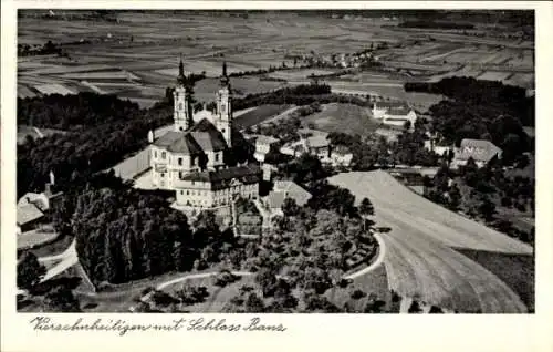 Ak Vierzehnheiligen Bad Staffelstein am Main Oberfranken, Schloss Banz