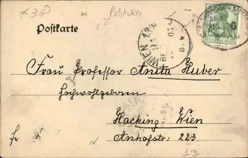 Ak Żelmowo Sallmow Pommern, Brennerei, Schloss