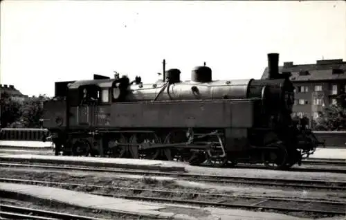 Foto Ak Russische Eisenbahn, Lokomotive, Bahnschienen