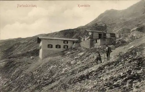 Ak Garmisch Partenkirchen in Oberbayern, Knorrhütte