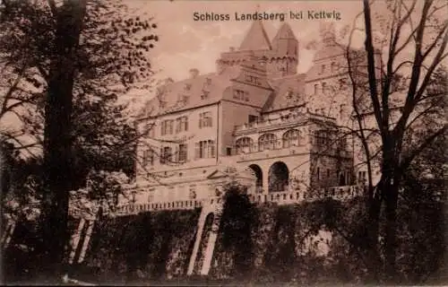 Ak Ratingen Nordrhein Westfalen, Schloss Landsberg bei Kettwig