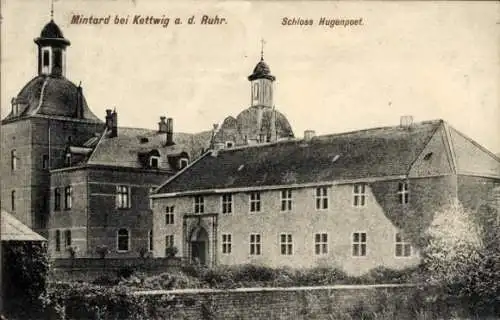 Ak Kettwig Essen im Ruhrgebiet, Schloss Hugenpoet