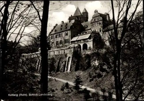 Ak Ratingen Nordrhein Westfalen, Schloss Landsberg bei Kettwig