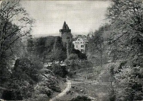 Ak Ratingen Nordrhein Westfalen, Schloss Landsberg bei Kettwig