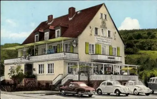 Ak Philippstein Braunfels im Taunus, Hotel Pension Haus Sonneneck, Paul Amend