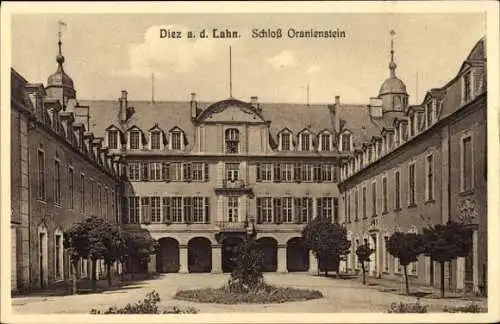 Ak Diez an der Lahn, Schloss Oranienstein