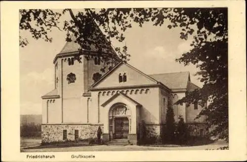 Ak Friedrichsruh Aumühle im Herzogtum Lauenburg, Gruftkapelle