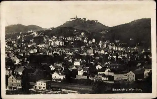 Ak Lutherstadt Eisenach in Thüringen, Wartburg