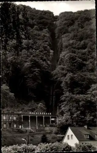 Ak Bad Ems an der Lahn, Malbergbahn, Standseilbahn