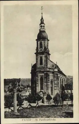 Ak Trier an der Mosel, St. Paulinuskirche