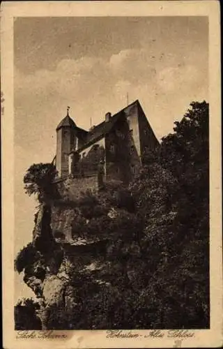 Ak Hohnstein Sächsische Schweiz, Altes Schloss