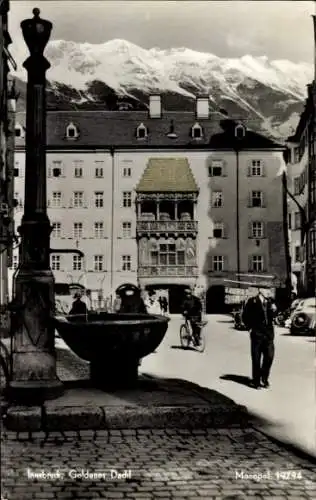 Ak Innsbruck in Tirol, Goldenes Dachl