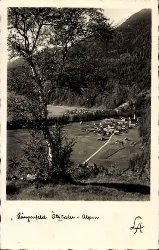 Ak Längenfeld im Ötztal Tirol, Gesamtansicht