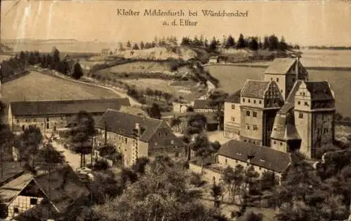 Ak Mildenfurth Wünschendorf an der Elster, Kloster Mildenfurth