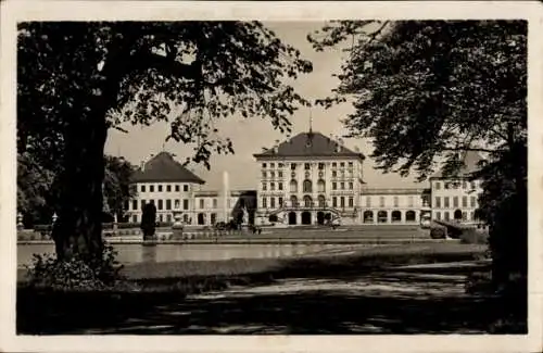 Ak Nymphenburg München Bayern, Königliches Schloss Nymphenburg